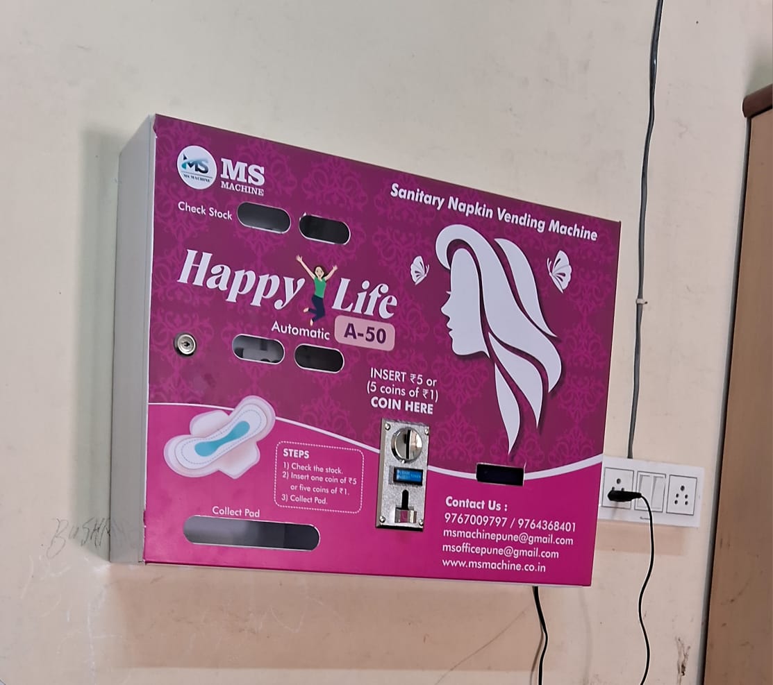 Sanitary Napkin Vending Machine Facility